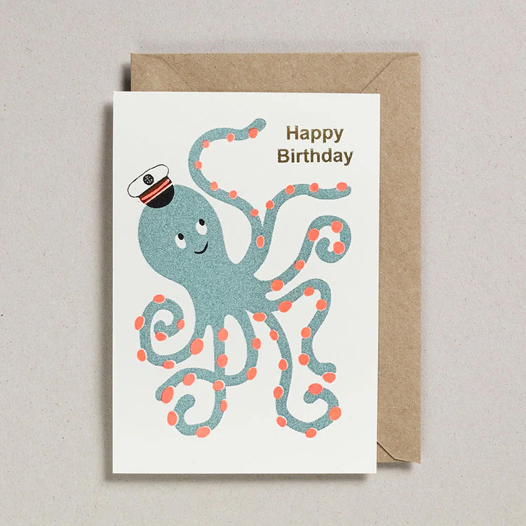 Petra Boase - Happy Birthday Octopus
