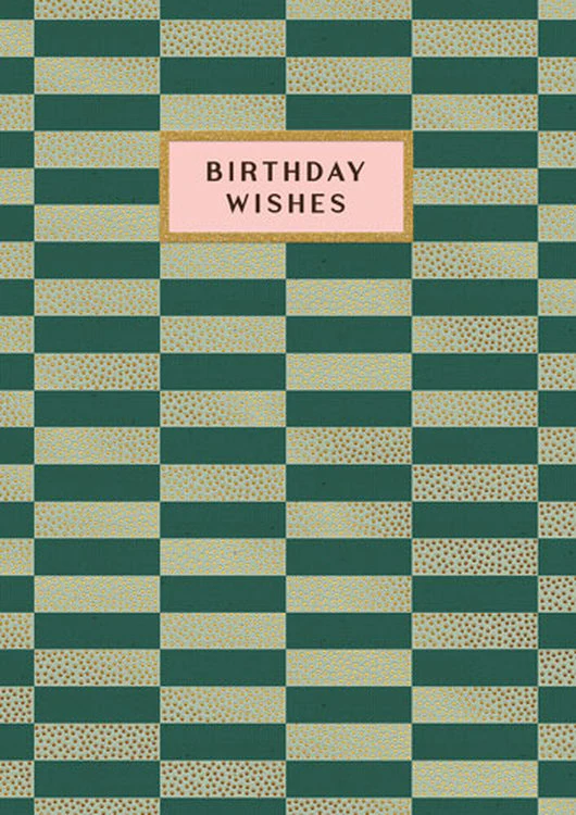 Pigment  - Birthday Green Checks