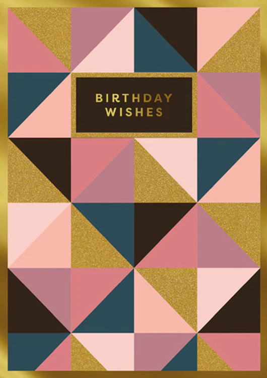Pigment - Birthday Wishes Pink Geo