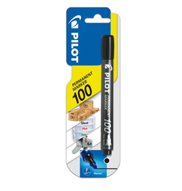 Pilot Pens - Black Permanent Marker