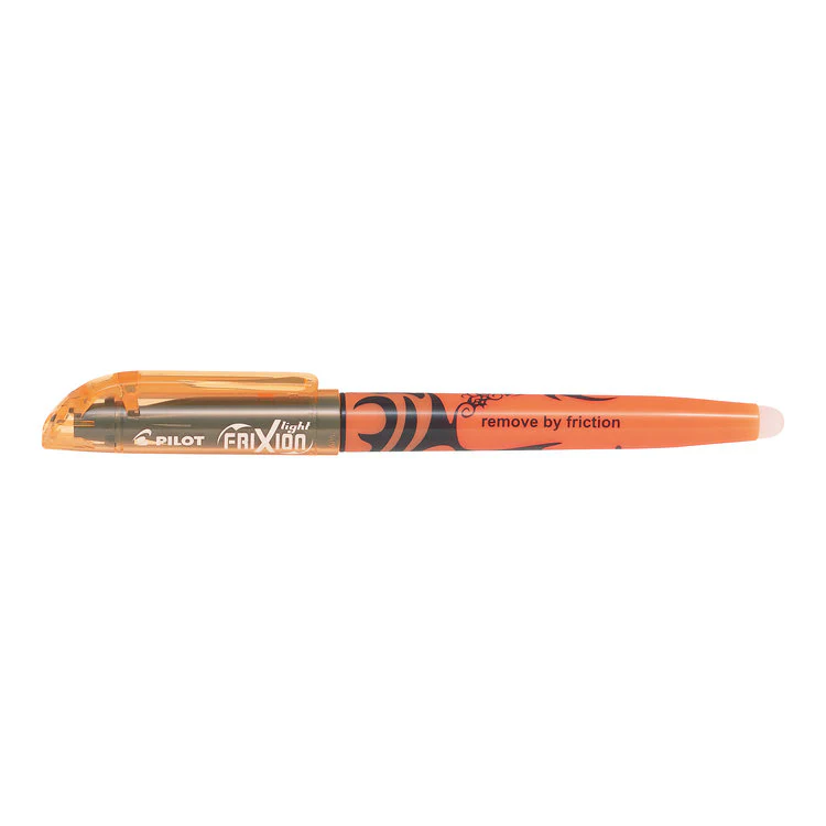 Pilot Pens - Frixion Erasable Orange Highlighter