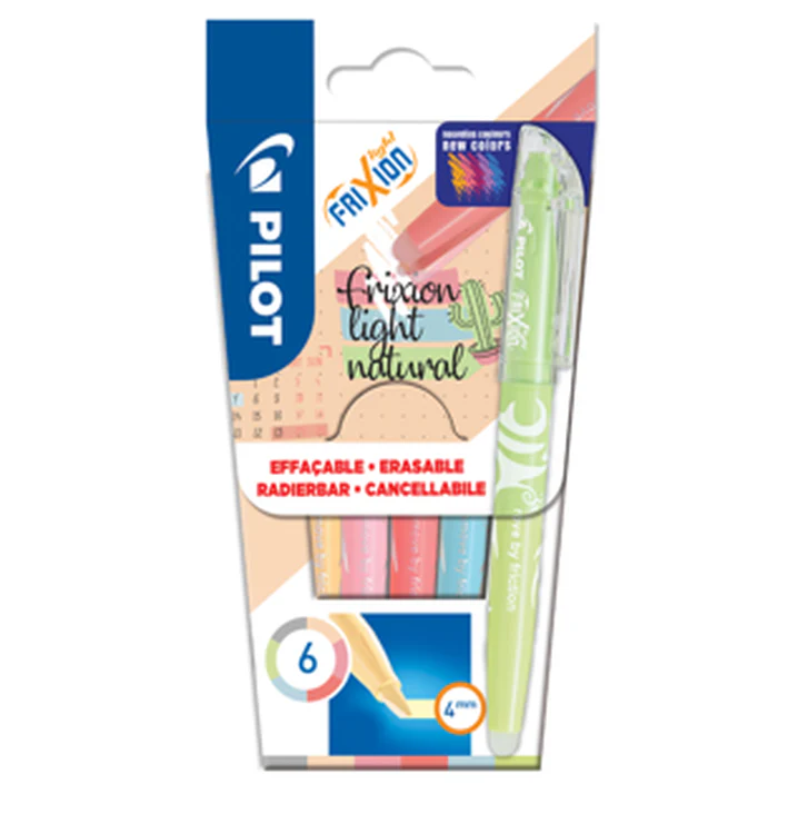 Pilot Pens - Frixion Pastel Erasable Highlighter