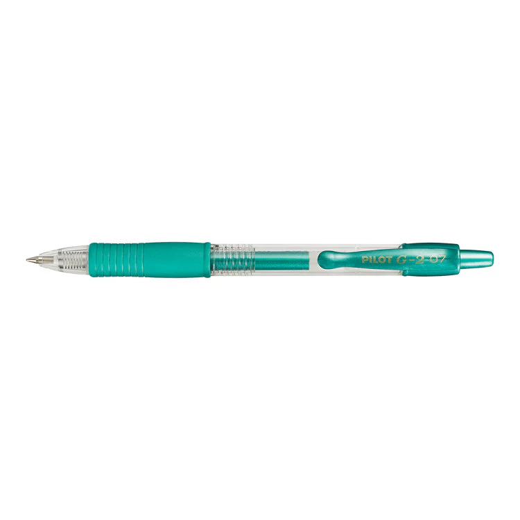 Pilot Pens - G2 Retract Rollerball Metallic Green