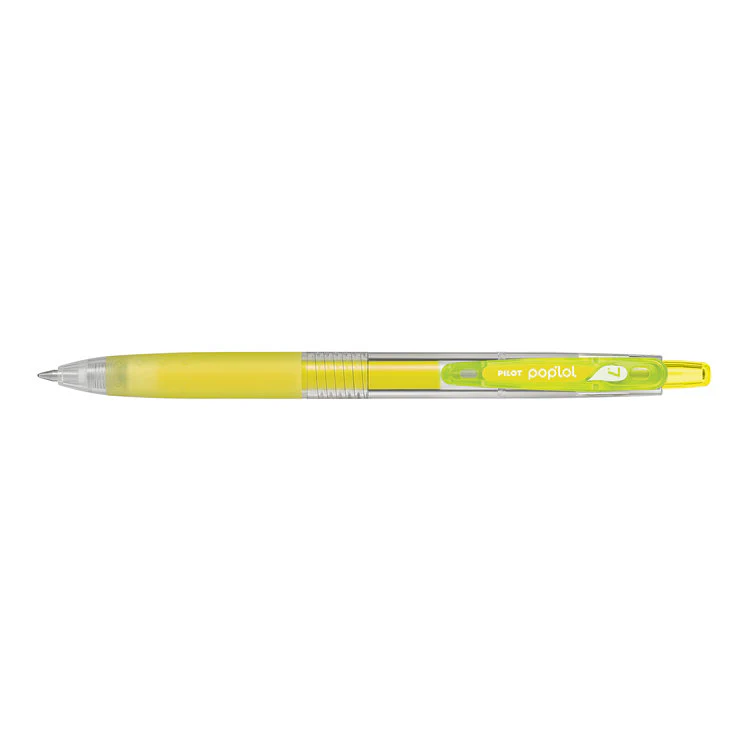 Pilot Pens - Retract Rollerball Neon Yellow
