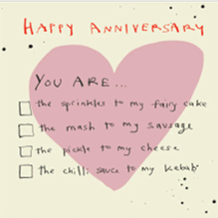 Poet and Painter - Anniversary Checklist