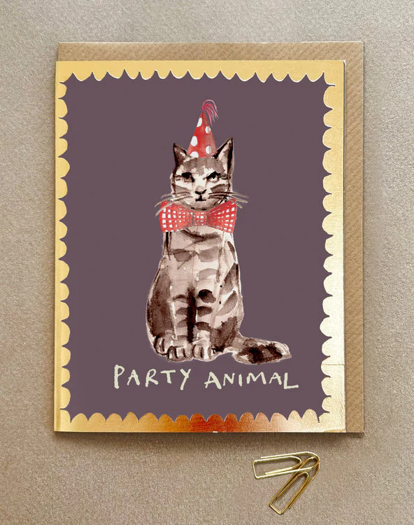 Poet and Painter - Party Animal Cat