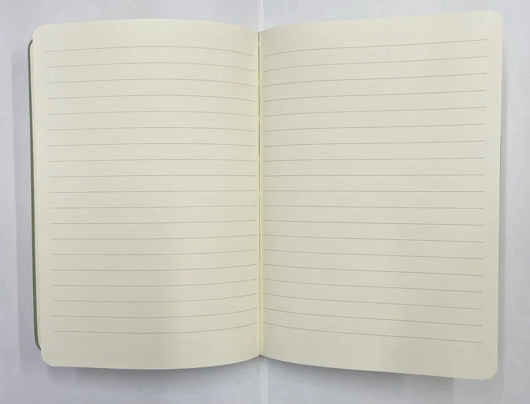 Postmark + CIAK - B6 Ruled Notebook Dusty Rose / Green - Image 3