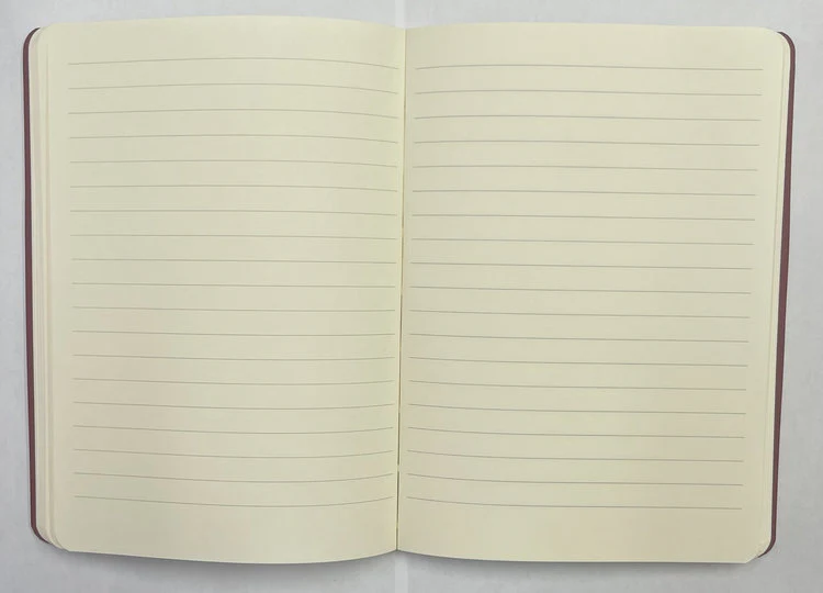 Postmark + CIAK - B6 Ruled Notebook Sage / Burgundy - Image 3