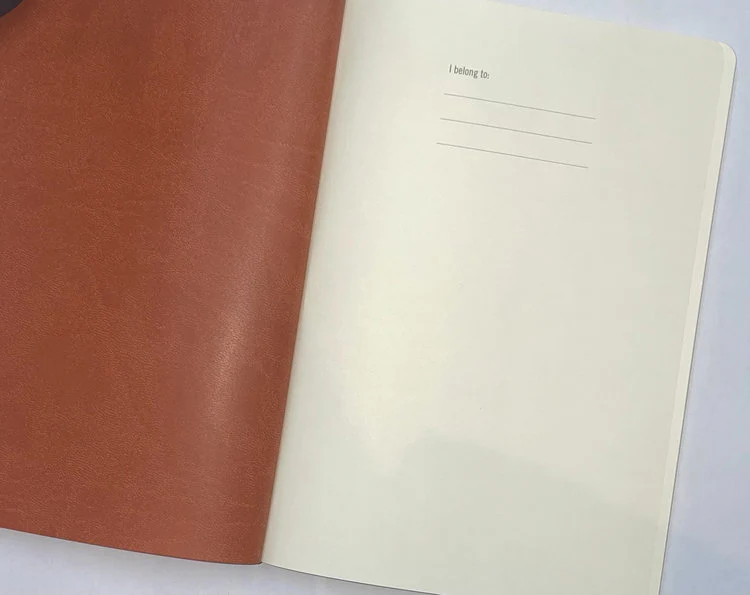 Postmark + CIAK - Ruled Notebook Dusty Teal / Rust - Image 2