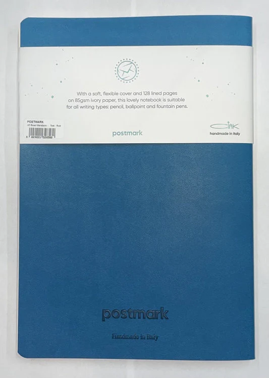 Postmark + CIAK - Ruled Notebook Dusty Teal / Rust - Image 4