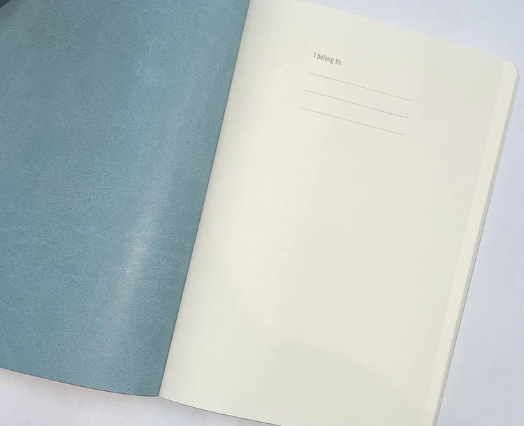 Postmark + CIAK - Ruled Notebook Yellow / Cerulean A5 - Image 2