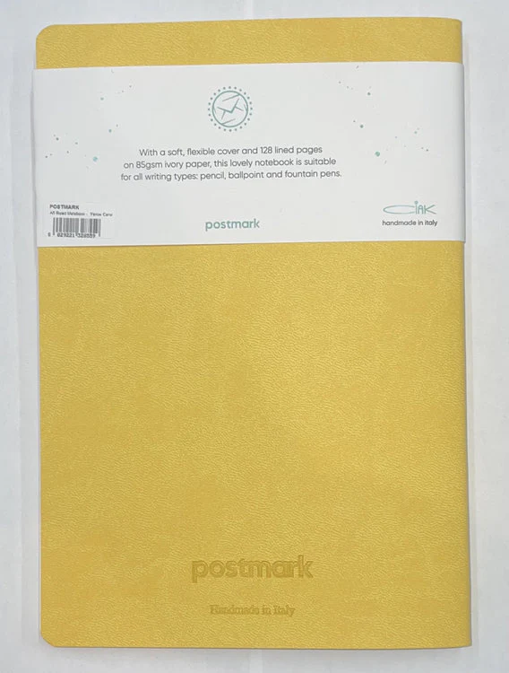 Postmark + CIAK - Ruled Notebook Yellow / Cerulean A5 - Image 4