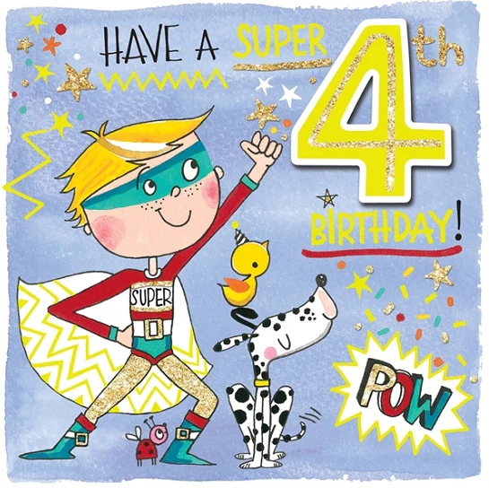 Rachel Ellen - 4 Boy super hero