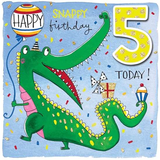 Rachel Ellen - 5 Boy crocodile