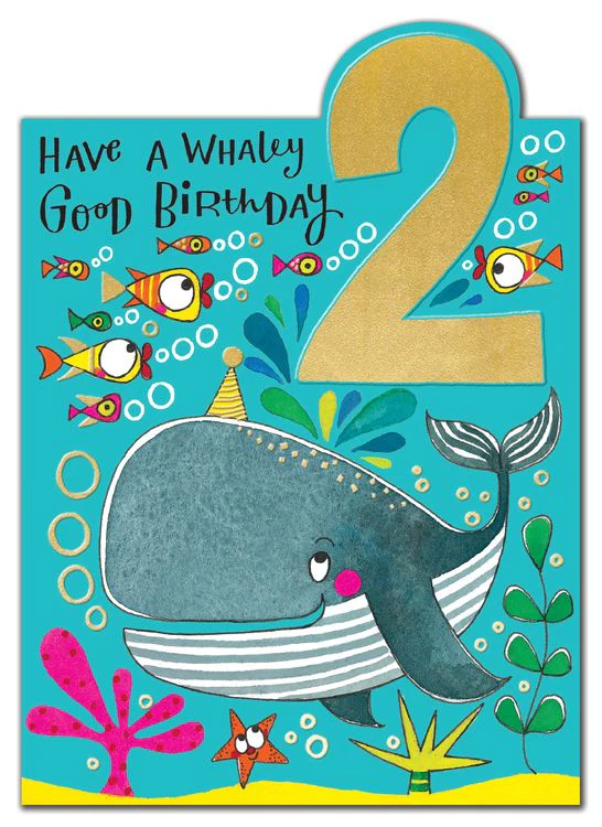 Rachel Ellen - Age 2 Whale