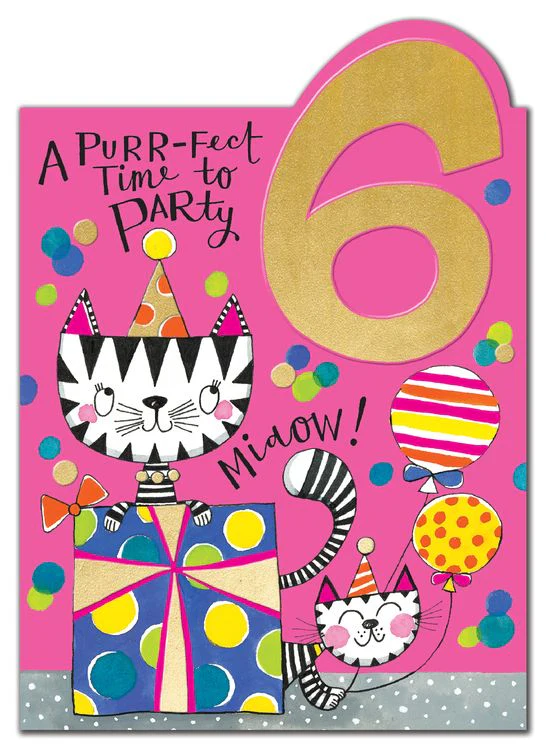 Rachel Ellen - Age 6 Cats