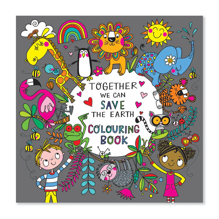 Rachel Ellen - Save The Earth Colouring Book