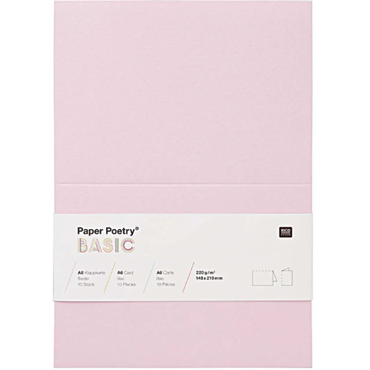Rico Design - Basic Card A6 - Lilac