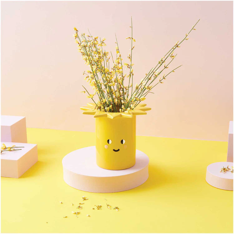 Rico Design - Ceramic Vase Sun Yellow