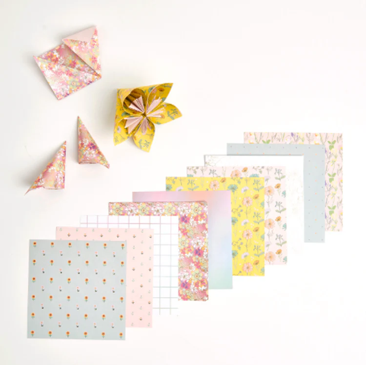 Rico Design - Origami Futschikato Flowers 15 X 15cm - Image 2