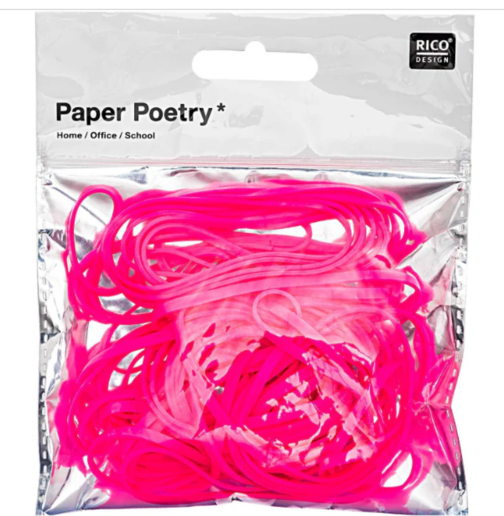 Rico Design - Rubber Bands Neon Pink