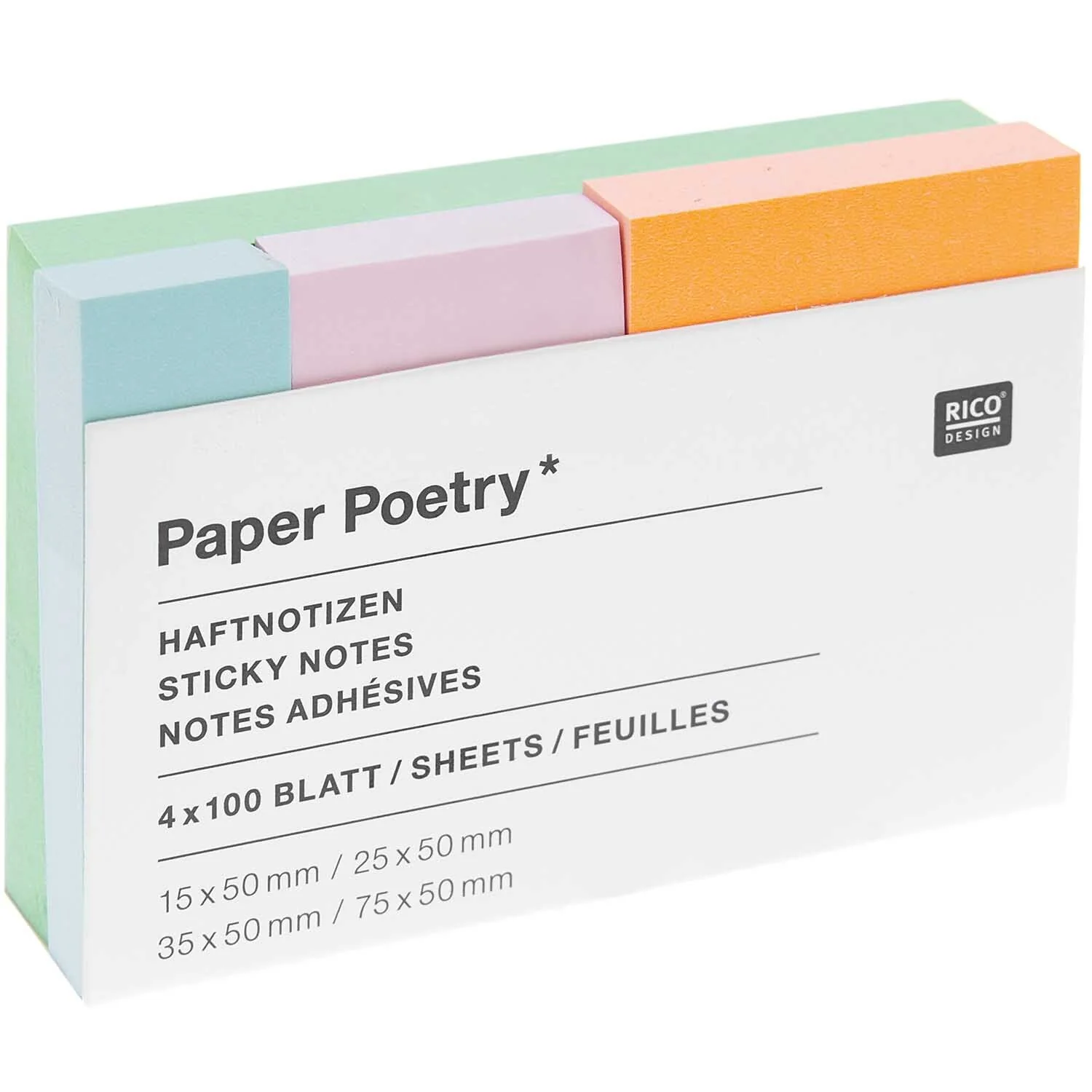 Rico Design - Sticky Notes Small - Pastel