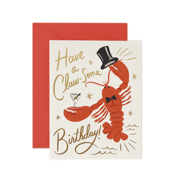 Rifle Paper - Claw-Some Birthday