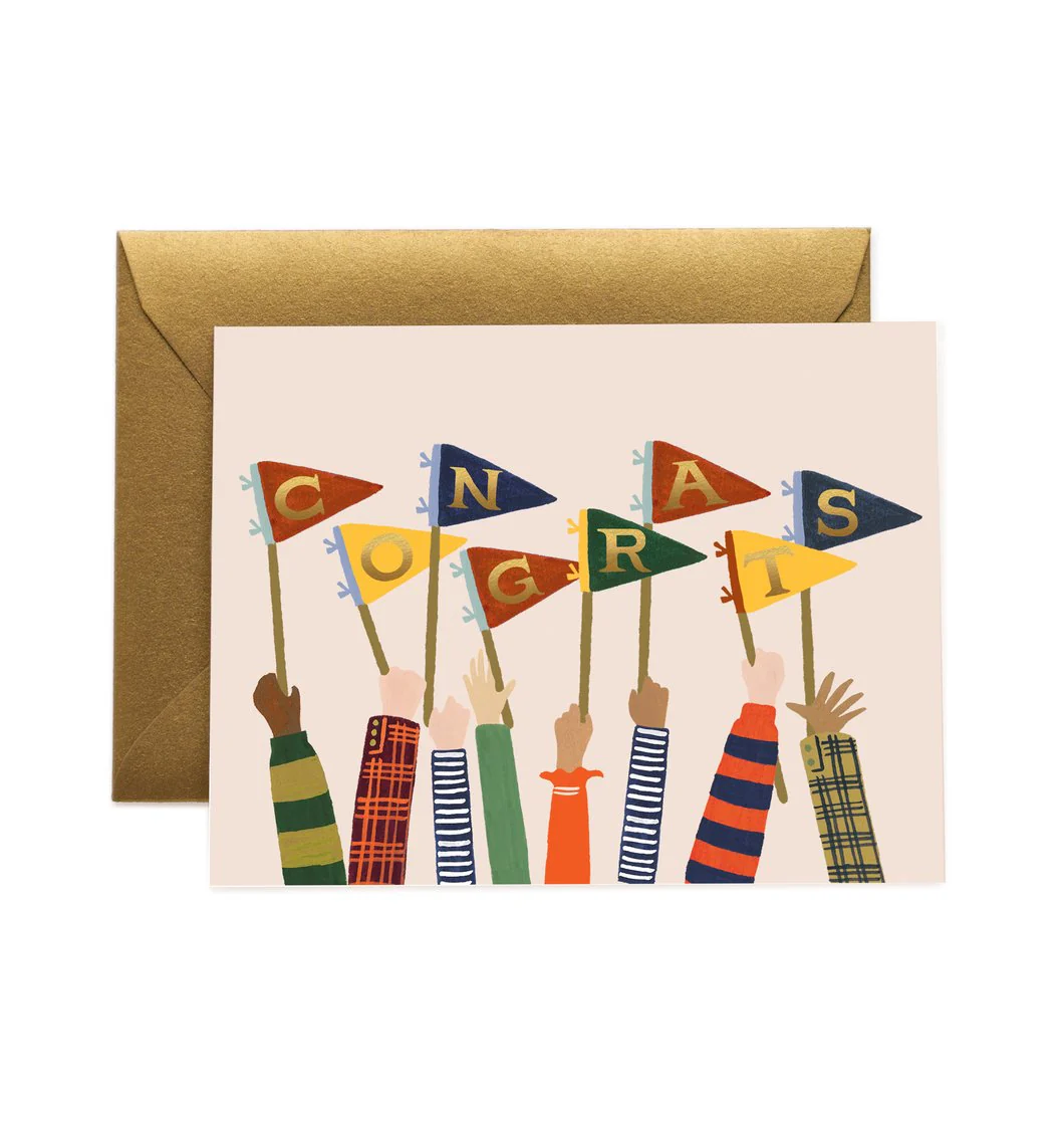 Rifle Paper -  Congrats Flags - Image 2