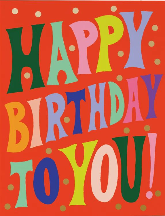 Rifle Paper - Groovy Birthday