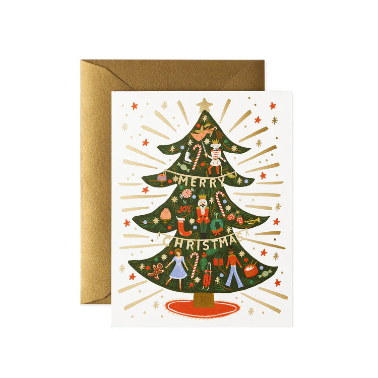 Rifle Paper - Merry Christmas Tree