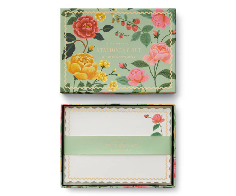 Rifle Paper - Roses Stationery Set - Image 2