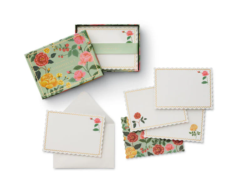 Rifle Paper - Roses Stationery Set - Image 3