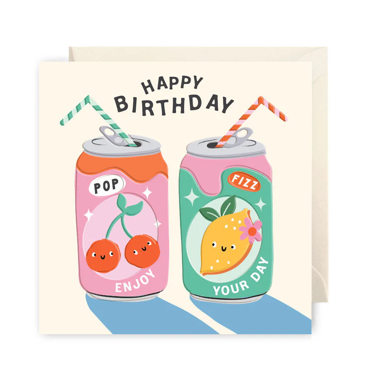 Rosanna Rossi - Cans Of Fizz Birthday