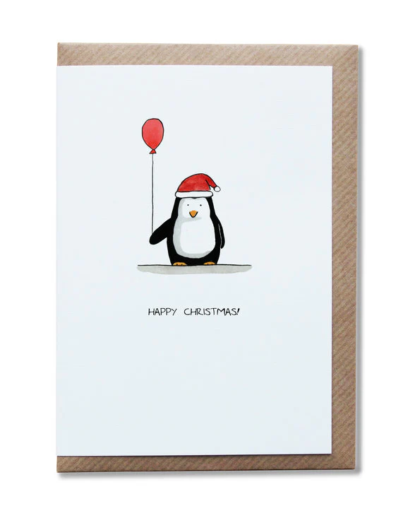 Ross J Designs - Happy Christmas Penguin