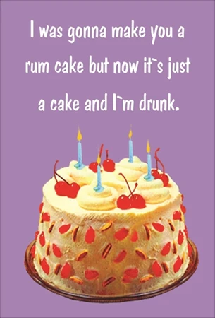 Rum cake