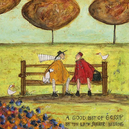 Sam Toft - A good bit of gossip by the late summer bedding