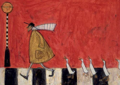 Sam Toft - Crossing with ducks