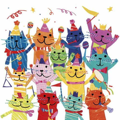 Sarah Battle - Cheering Cats