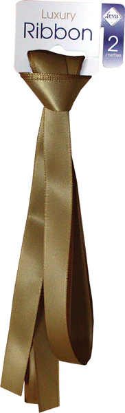 Satin ribbon - Gold