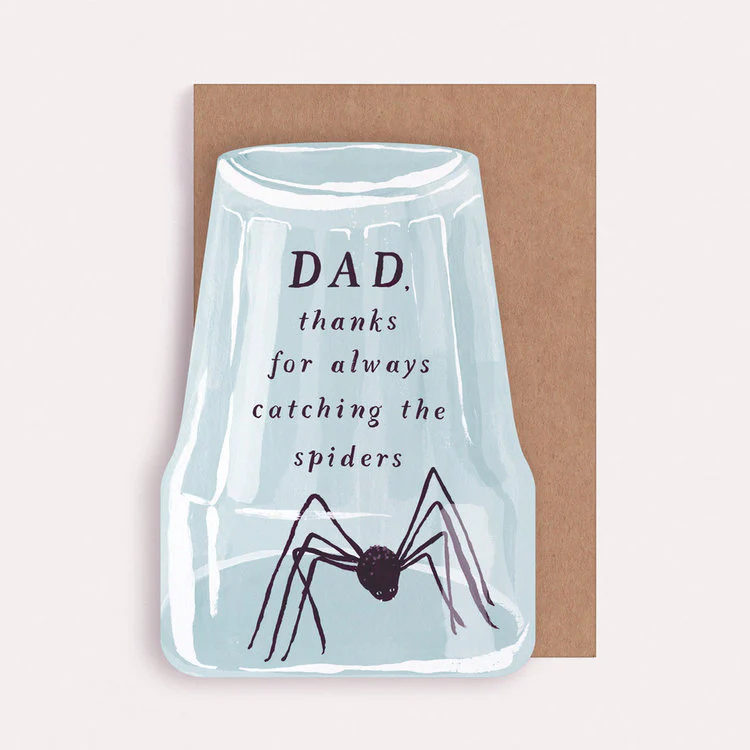 Sister Paper Co. - Spider Catching Dad Car