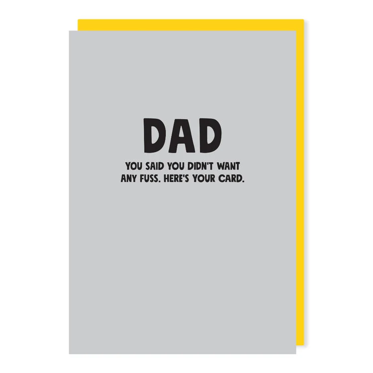 Stoats and Weasels - No Fuss Dad