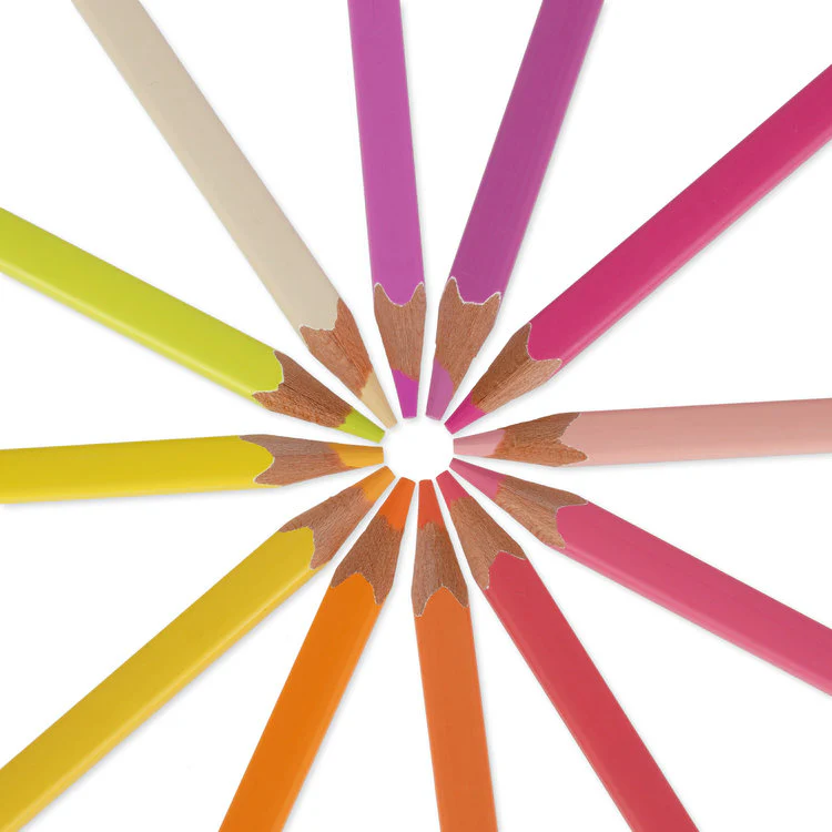 Stone - 12 Colouring Pencils Magenta - Image 7