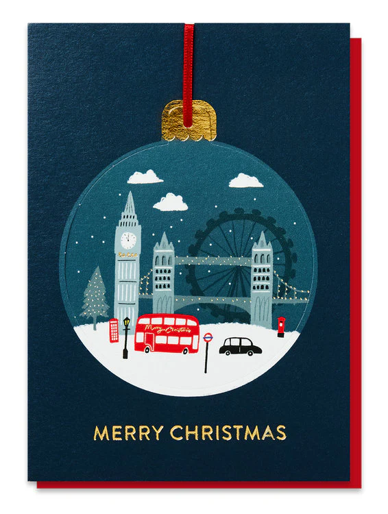 Stormy Knight - London Bauble Card