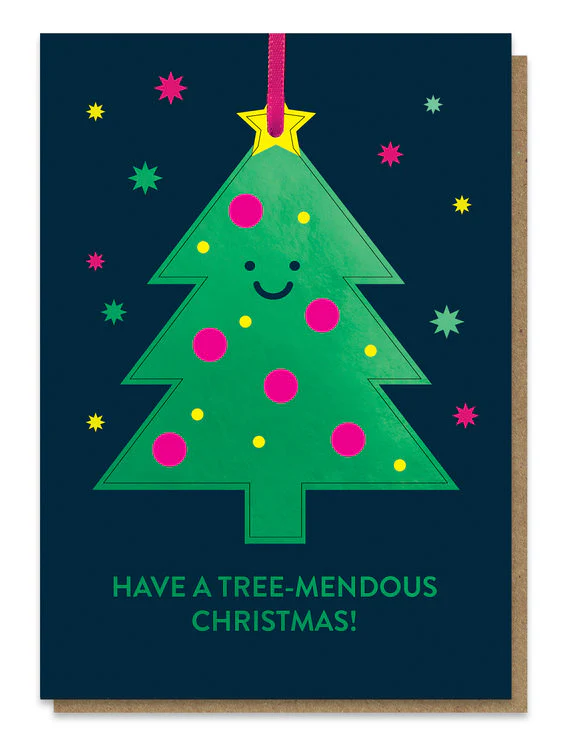 Stormy Knight - Tree-Mendous Bauble Card