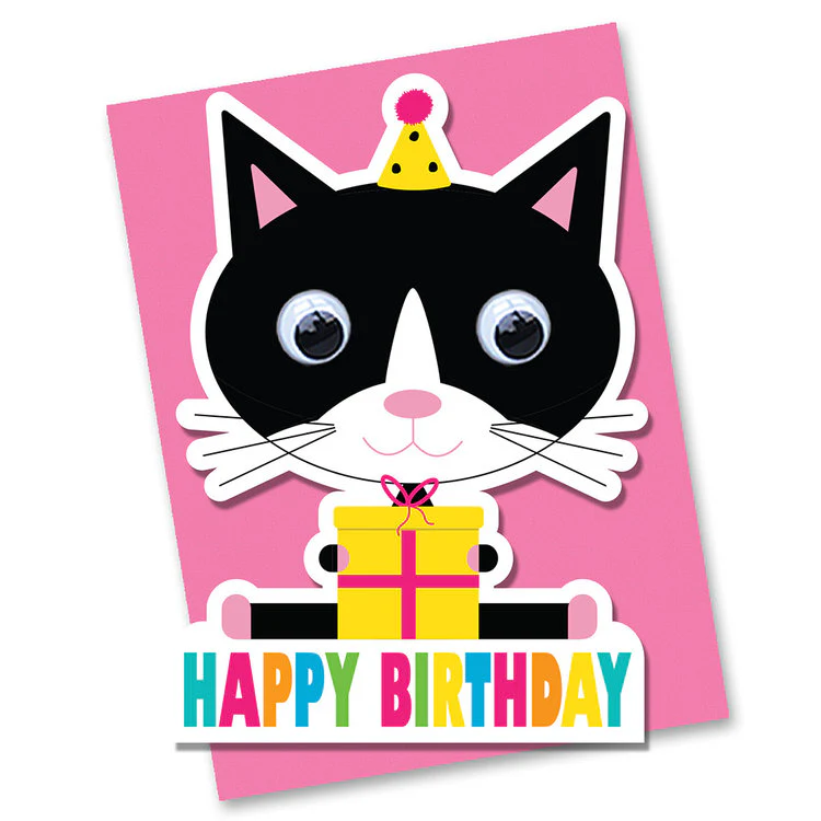 Stripey Cats - Kitten Bday Cut out