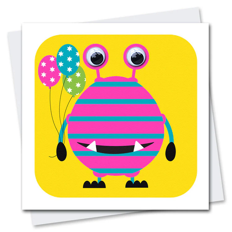 Stripey Cats - Party Pants Percy Monster