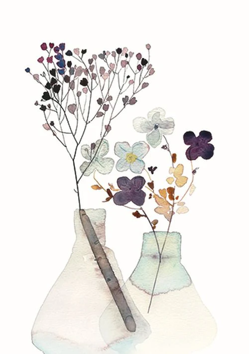 Susan Kane - Chemistry flasks