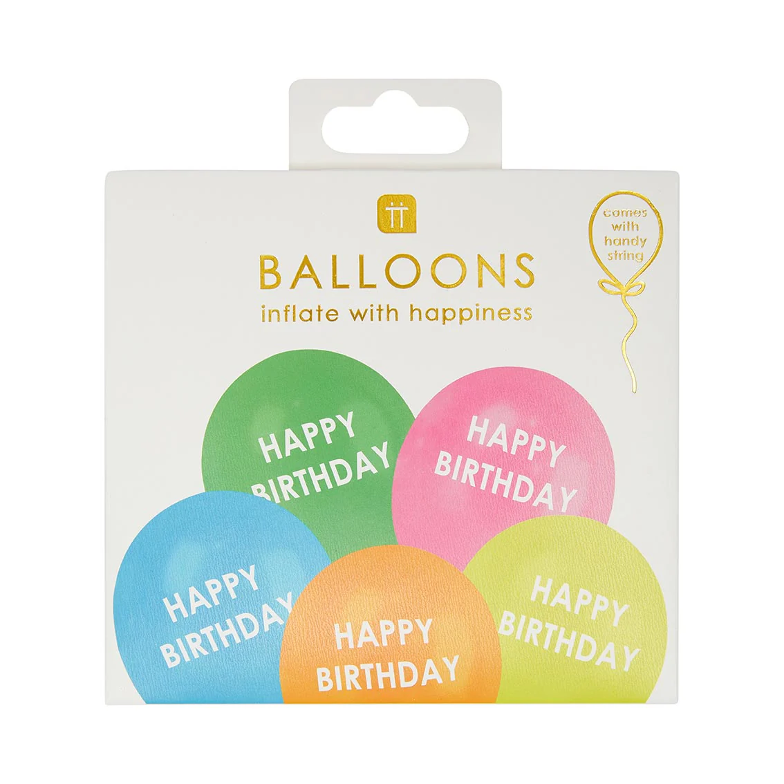 Talking Tables - Birthday Balloons - Rainbow Confetti