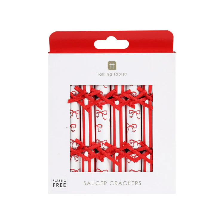 Talking Tables - Candy Christmas Saucer Crackers