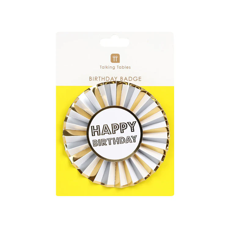 Talking Tables - Luxe Birthday Badge